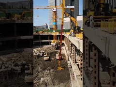 بازوی تلسکوپی حفاری با سطل کلاچل از ماشین آلات هایید